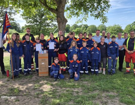 Zeltlager der Jugendfeuerwehren – Heimsieg für ausrichtende Jugendfeuerwehr zum 30jährigen Jubiläum