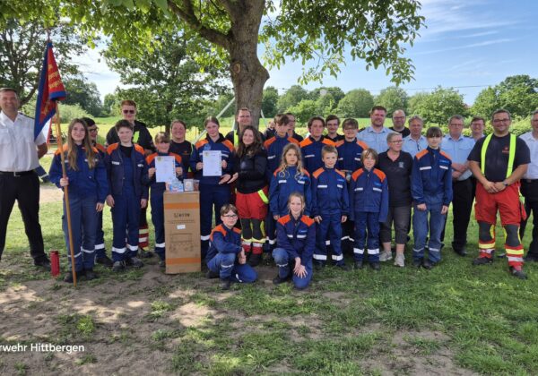 Zeltlager der Jugendfeuerwehren – Heimsieg für ausrichtende Jugendfeuerwehr zum 30jährigen Jubiläum