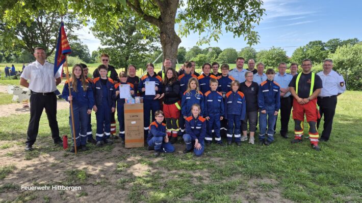 Zeltlager der Jugendfeuerwehren – Heimsieg für ausrichtende Jugendfeuerwehr zum 30jährigen Jubiläum