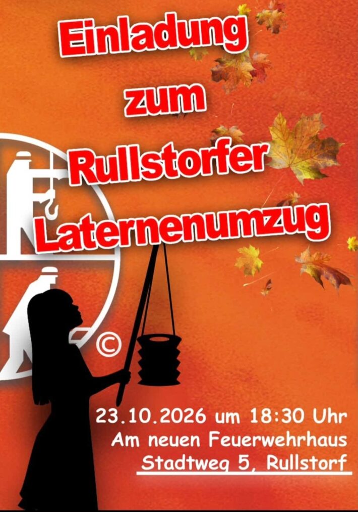 Laternenumzug in Rullstorf