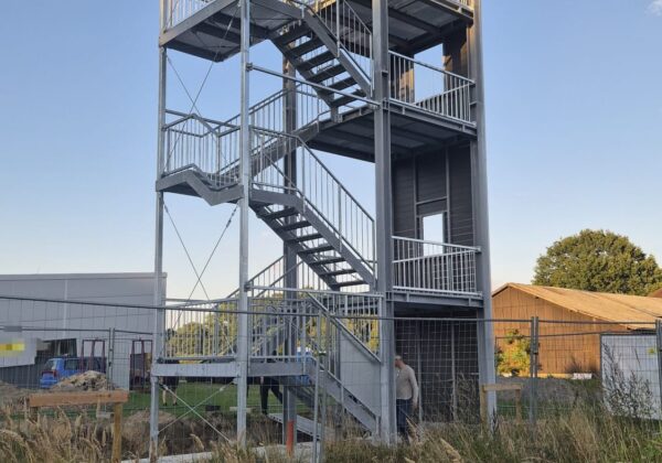 Kennenlernen des neuen Feuerwehr-Übungsturms in der Samtgemeinde Scharnebeck