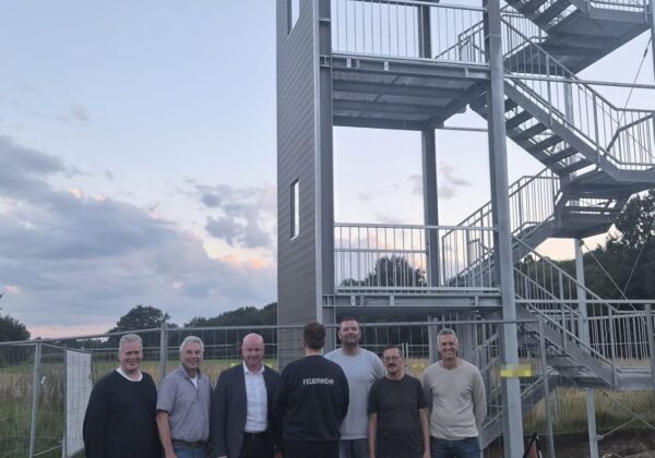 Kennenlernen des neuen Feuerwehr-Übungsturms in der Samtgemeinde Scharnebeck