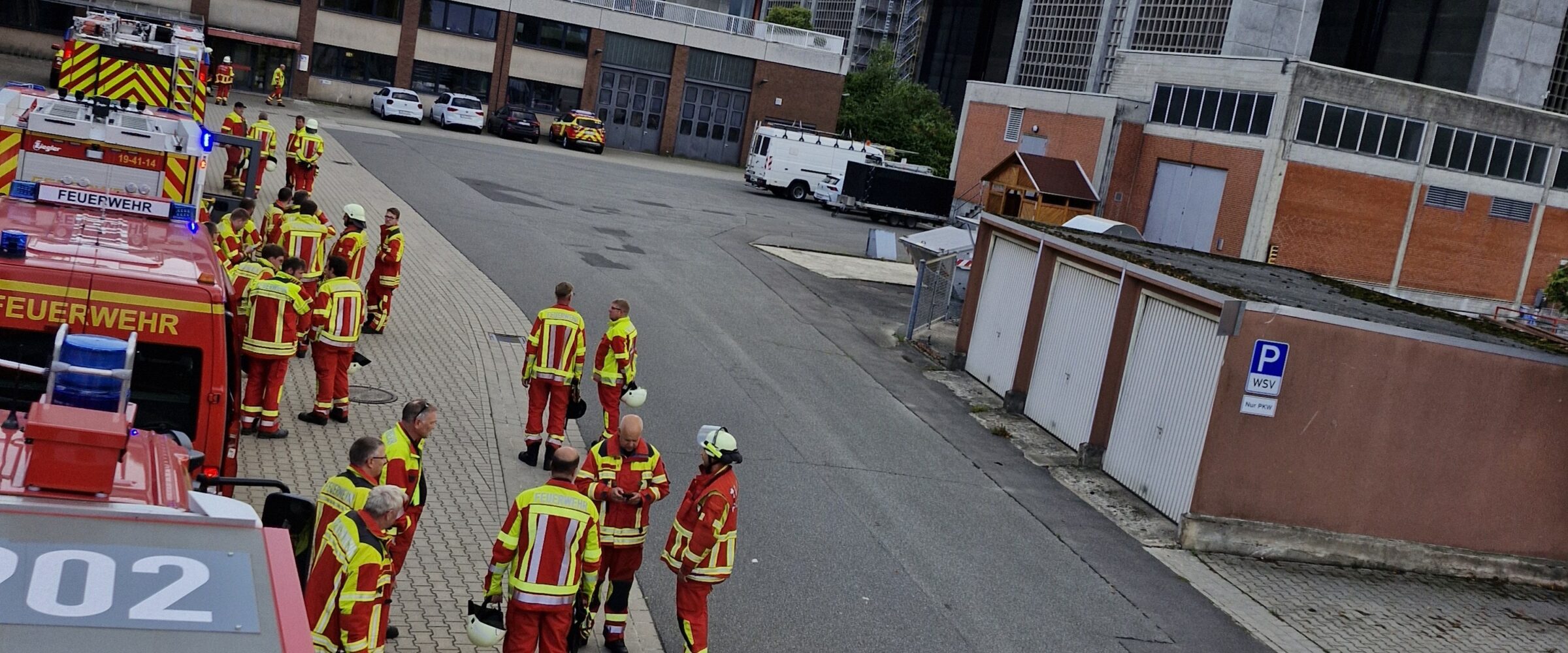 B - GMA Brandmeldeanlage ausgelöst