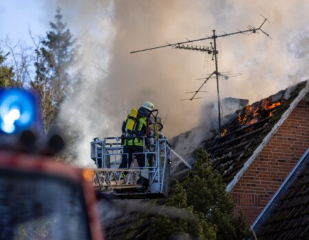 B3 - Gebäudebrand - Anforderung überörtlicher Brandbekämpfungszug