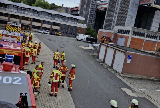 B - GMA Brandmeldeanlage ausgelöst