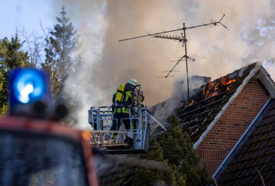 B3 - Gebäudebrand - Anforderung überörtlicher Brandbekämpfungszug