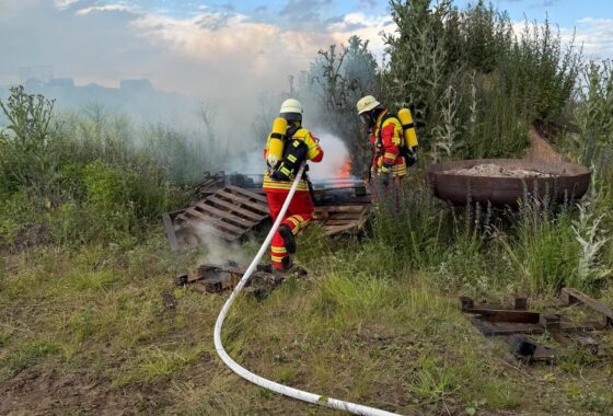 B1 - Paletten-Brand