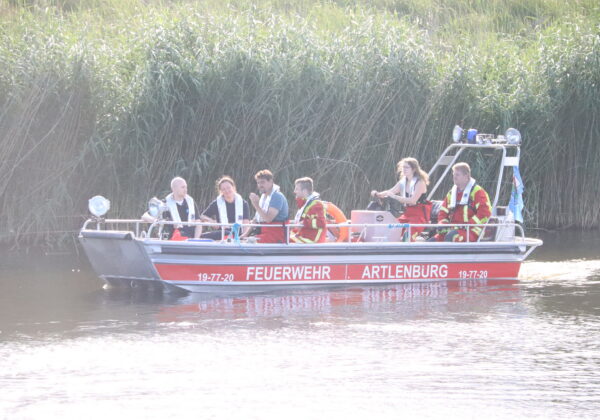 Jolle gekentert – Mann über Bord