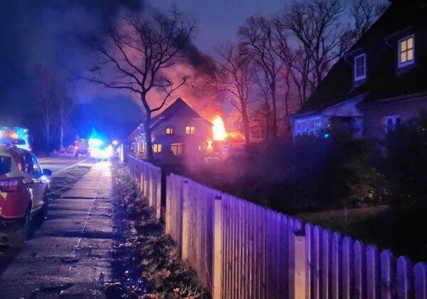 Einsatzalarm: B3 - Schuppenbrand groß