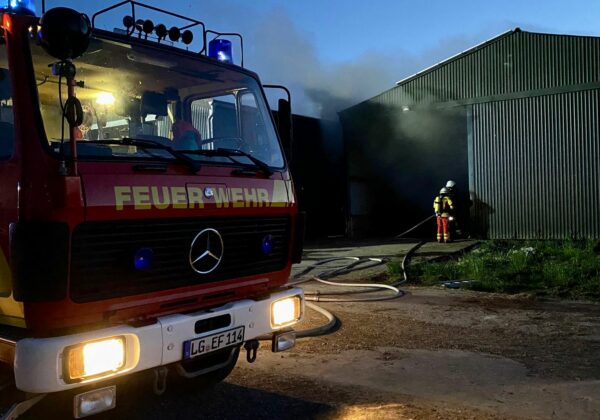 B4 Scheunenbrand